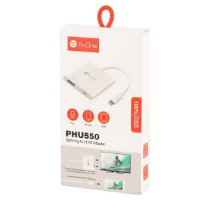 مبدل Lightning به HDMI پرووان مدل PHU550